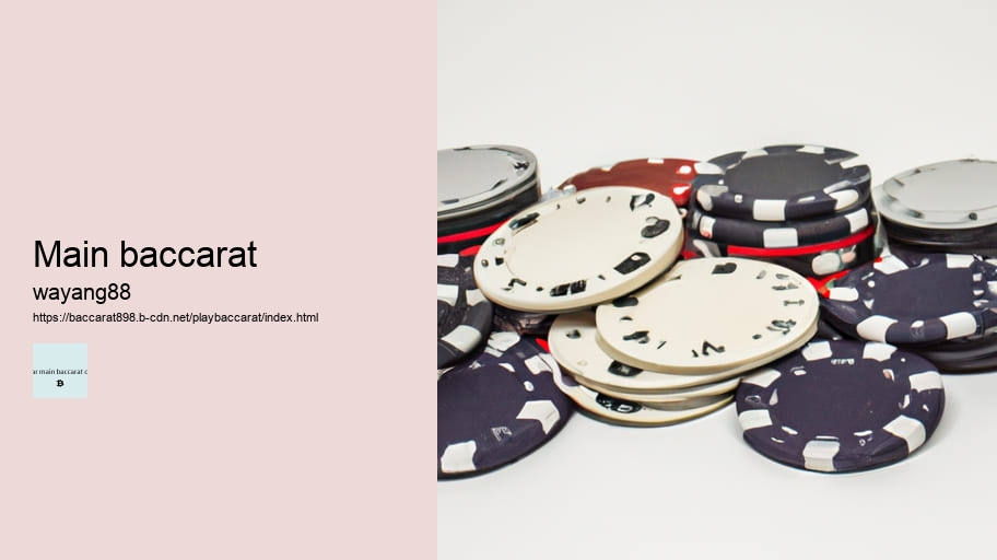 kunci menang baccarat